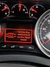 Reset nivel aditiv FAP Citroen/Peugeot/DS