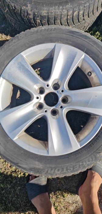 Vând jante BMW originale f11 cu tot cu cauciucuri