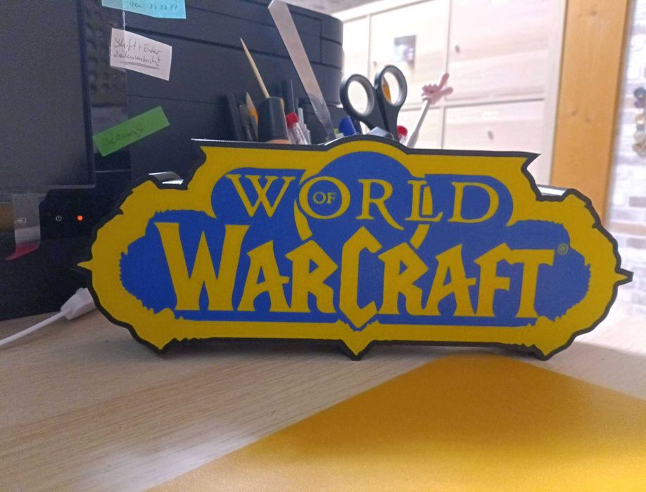 Lampă LED World of Warcraft