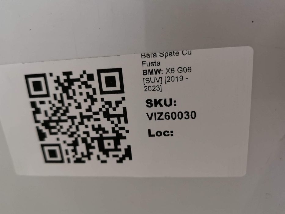 Задна броня с подложка БМВ Х6 / BMW X6 G06 [SUV] [ - ] М спортен пакет