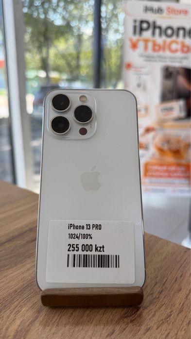 iPhone 13 Pro•1TB/100%White  Айфон 13 Про•1024Гб/100%Ақ