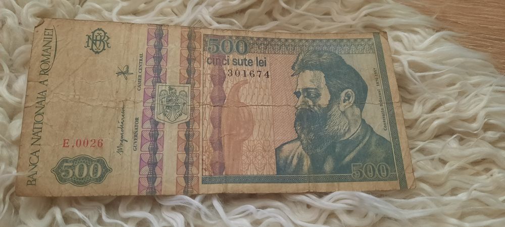 Vand bancnote vechi romanesti din 1992