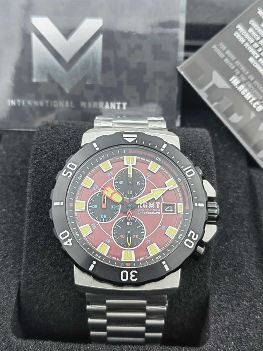 Ceas RGMT Trench Chronograph 47 mm – Quartz – Full Set – Nou
