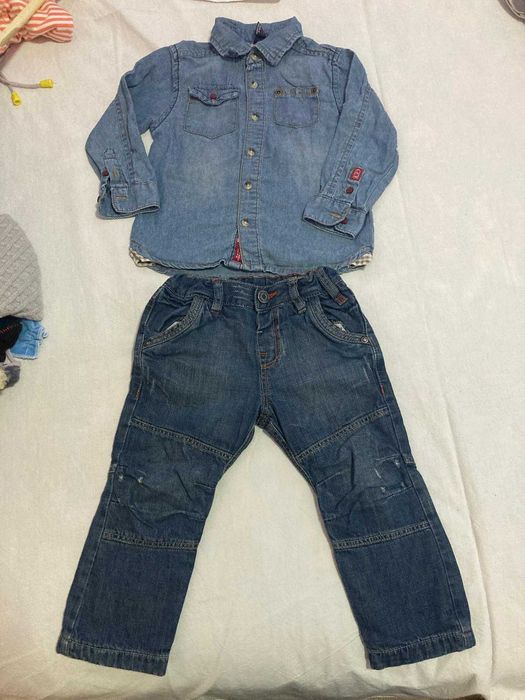 Lot hainute baietel marimea 86 Zara.