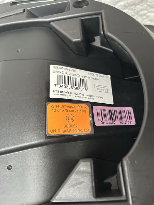 Столче за кола STOKKE Izi go modular X1 BY BESAFE