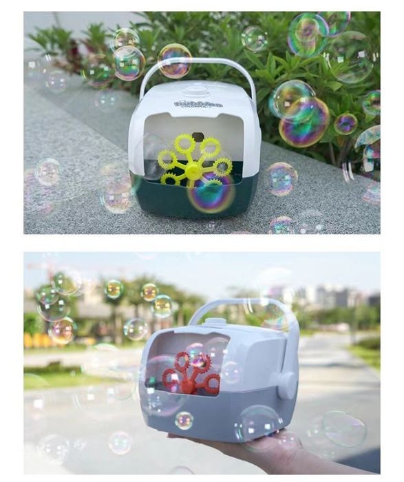 Машина за произвеждане на множество сапунени балончета