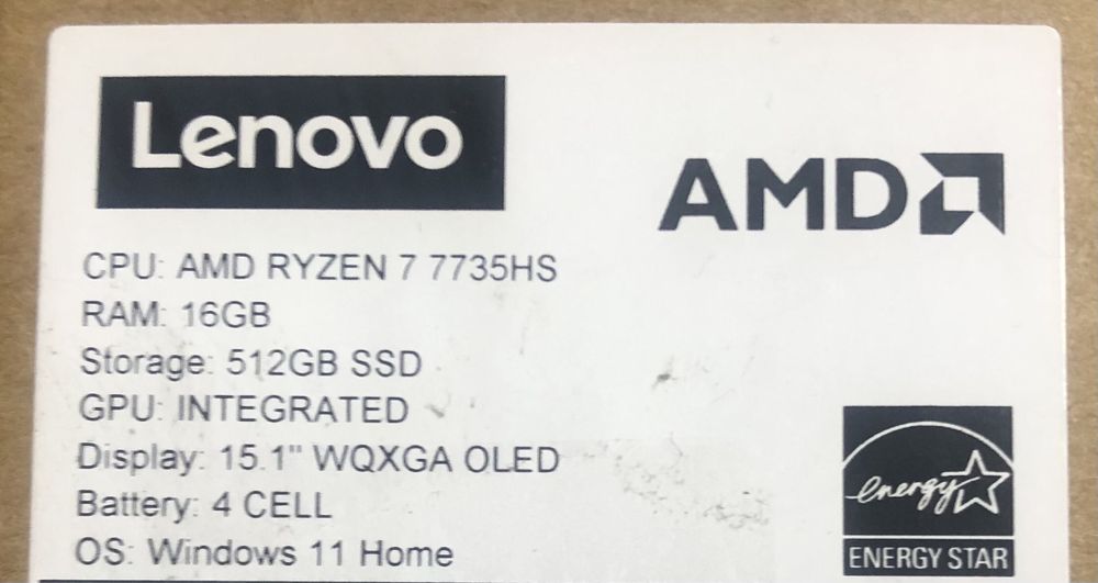 Laptop Lenovo Ideapad Slim 5 Ryzen 7 16gb 512 ssd nou sigilat