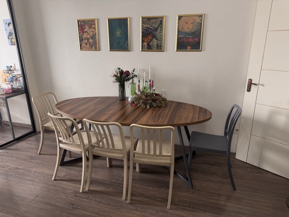 Стол овальный большой