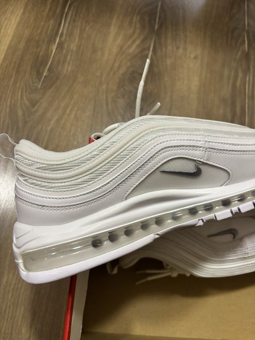 Маратонки Nike Air Max 97 “Triple White”  - размер 49.5