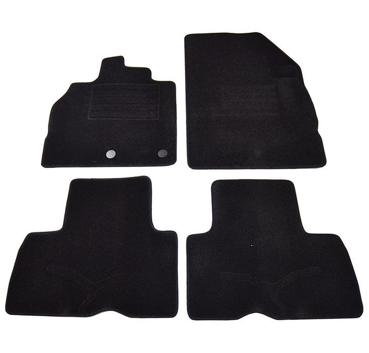 Covorase mocheta Renault Scenic 3 2009- Negre, set de 4 bucati