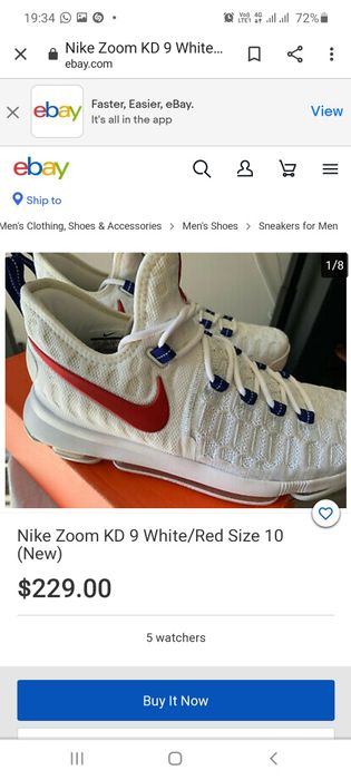 Nike Zoom, Kevin Durant, originali, 37.5 marimea
