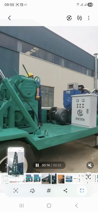 Буровой установка на прицепи SPJ 1000