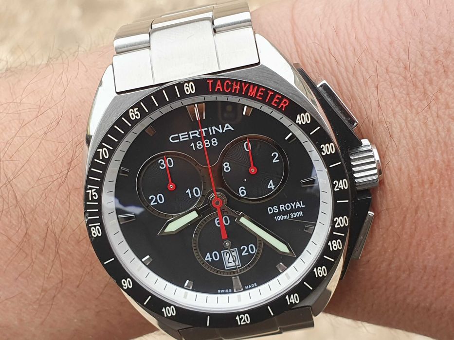 Certina "DS ROYAL" SWISS MADE Chronograph