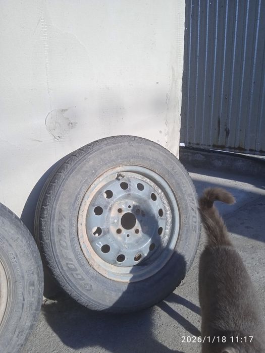 Покрышки с дисками на 13 и 14 диаметр