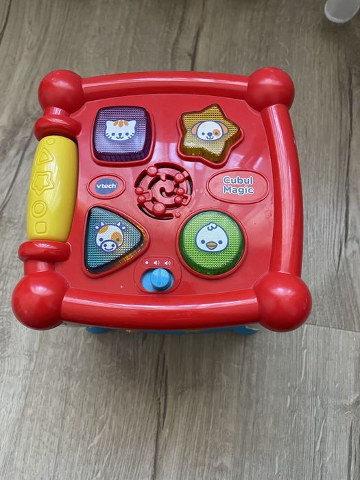 Jucarie Interactiva Bebelusi Vtech Cubul Magic In stare buna