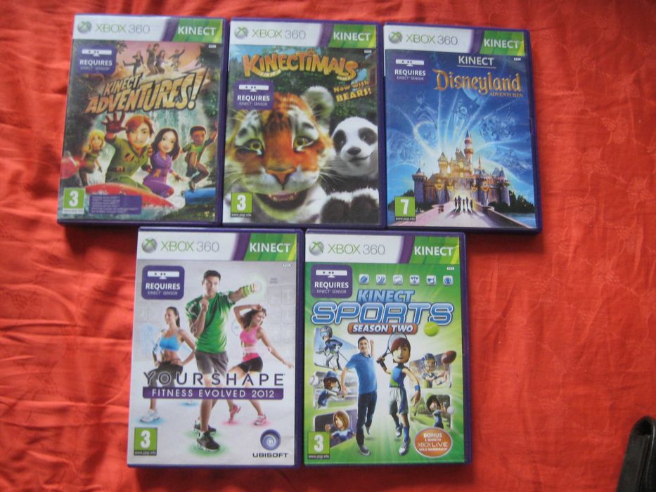 Продавам игри за XBOX 360 KINEKT