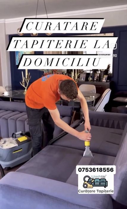Curatare canapele Bucuresti la domiciliu