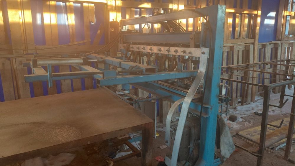 Сетка кладочная станок