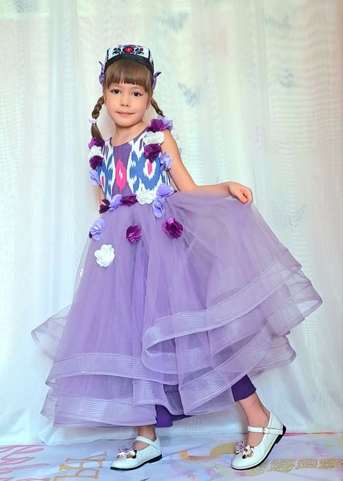 Национальное платье от 3 до 10 лет в ассортименте