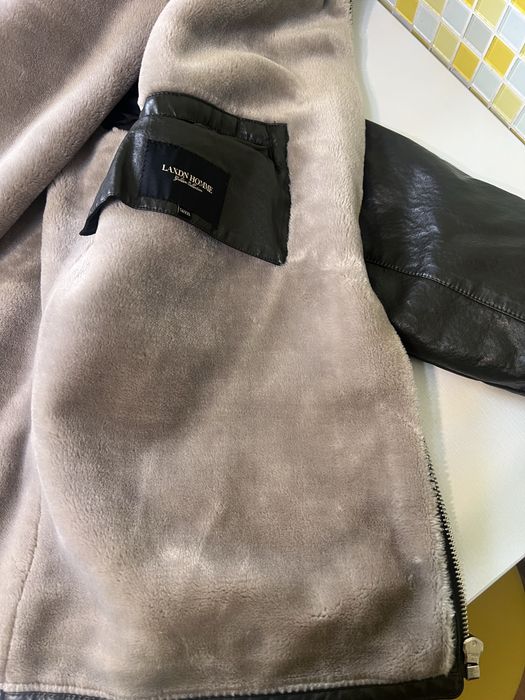 Куртка кожаная