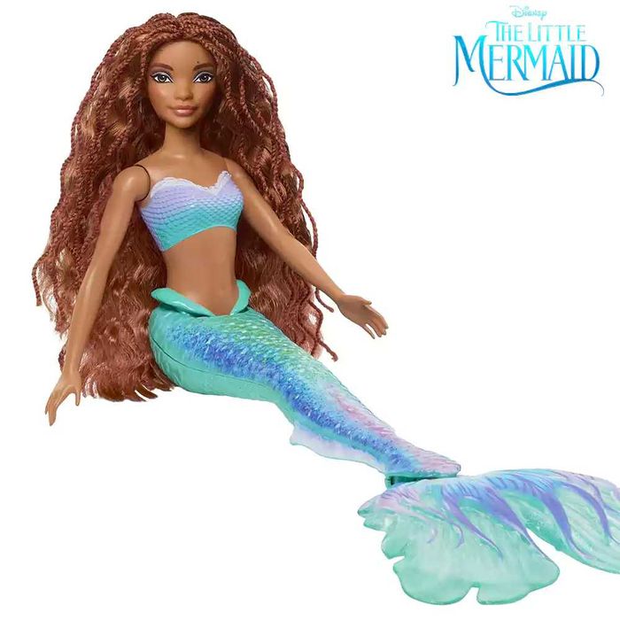 Кукла Малката русалка Ариел Урсула Цар Тритон Disney Оригинални 3 броя