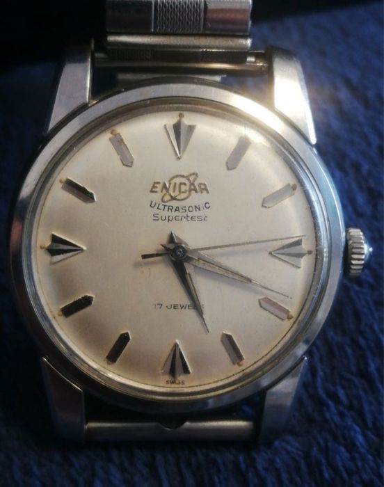 Ceas Barbatesc Diver-Sub ENICAR Seapearl Ultrasonic Supertest EPSA