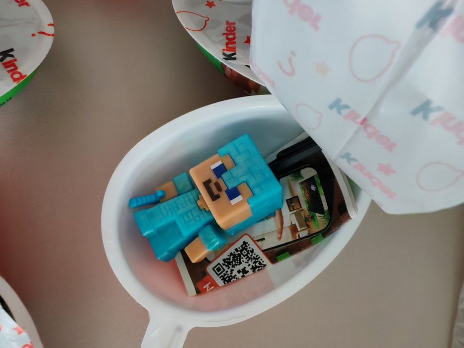Киндер джой игрушки майкрафт