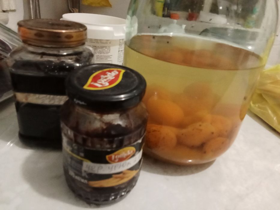 Домашний компот, домашнее варенье разных вкусов