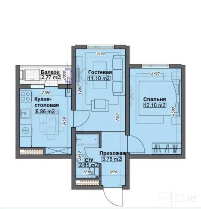 2/12/16 JK Bashkent 2xona 40m2