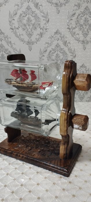 Butulka ichida kema 2 etajli