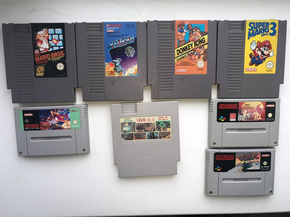 Картриджи NES , SNES Nintendo