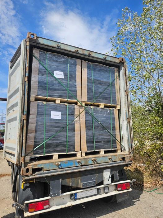 Двуслойна гумена настилка