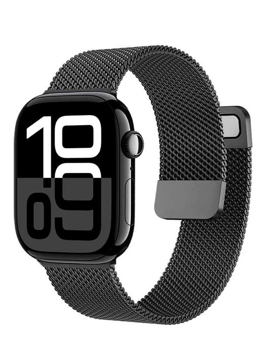 Curea milanese loop cu magnet ceas Apple Watch 10 9 8 7 6 5 Ultra 49mm