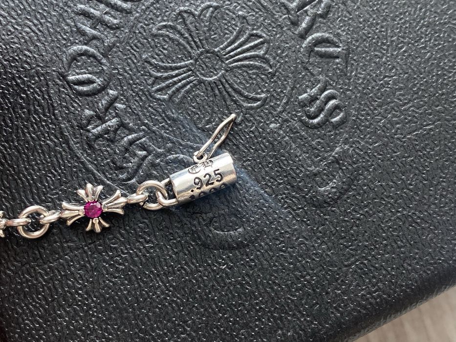 Brățară Chrome Hearts 19 cm Elemente Roz