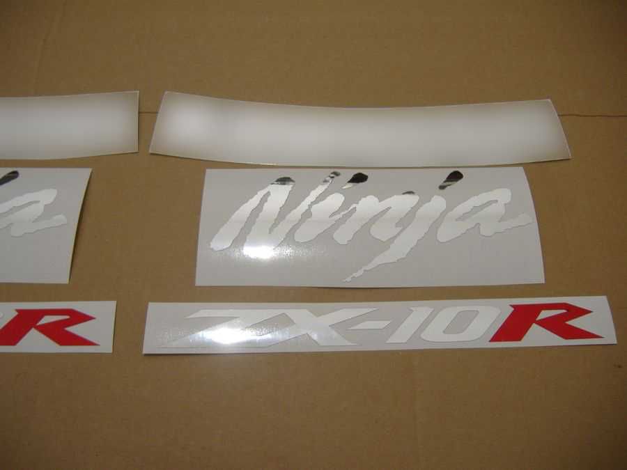 Стикери Kawasaki ZX10R Ninja 2006-2007 лепенки кавазаки зх10р zx-10r