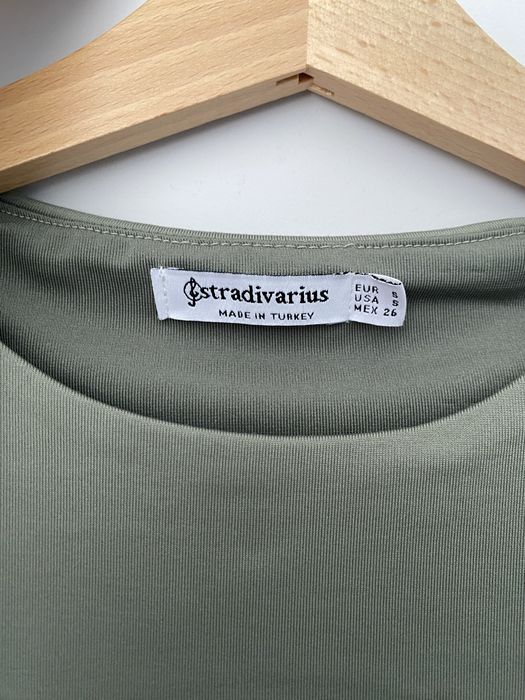 Каки потник с дебели презрамки Stradivarius размер S