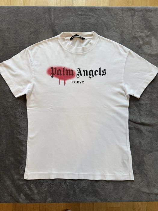 Palm Angels Tokyo Sprayed Logo T-shirt