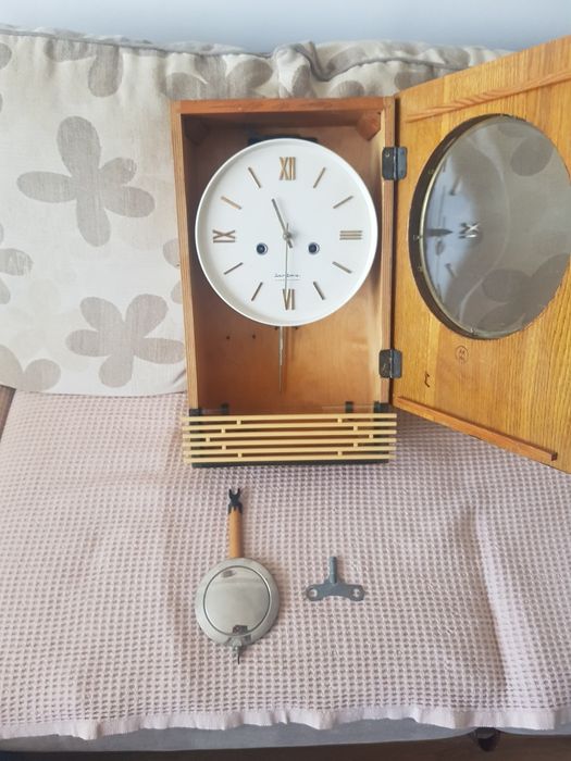 Ceas mecanic China, ceas de perete rusesc, pendula mecanica,