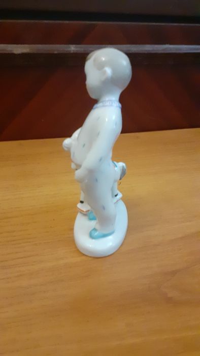 Редкая статуэтка СССР.  Мальчик с лошадкой. ЛФЗ