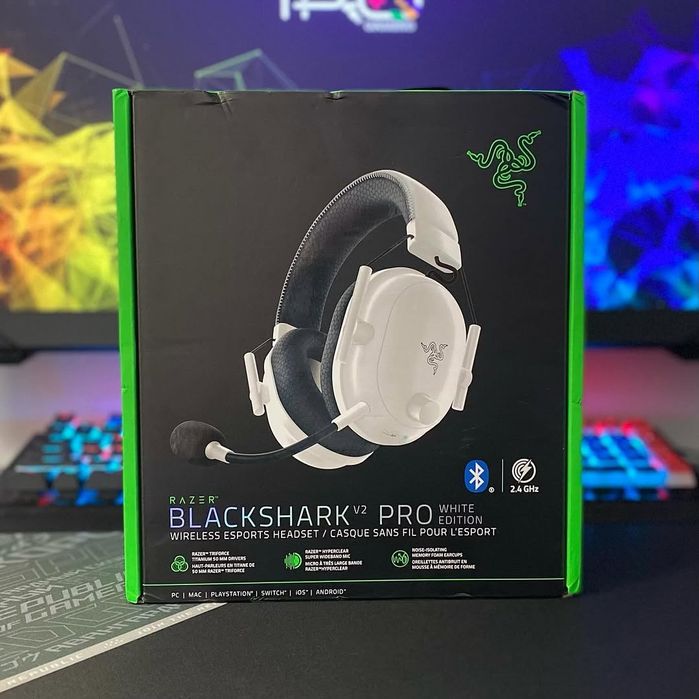 Razer blackshark v2 pro 2022 Black Беспроводные Наушники/Гарнитура