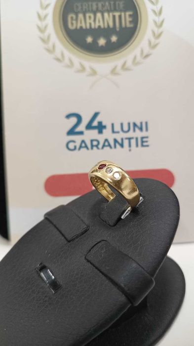 (Ag24) Inel aur 18K 3.65gr B43514.2 Garantie 2 ani!