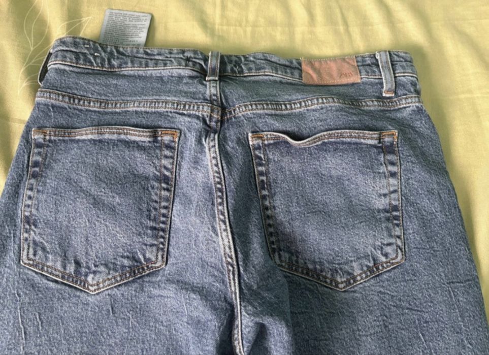 Blugi Zara mom fit