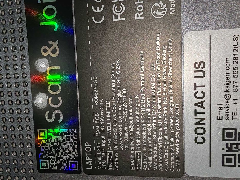 Laptop Acermagic LX15