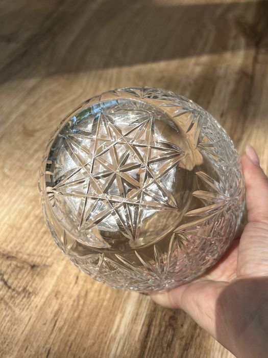 Вазочка для варенья хрусталь