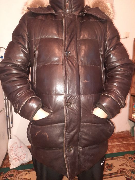 Продам кожаную куртку