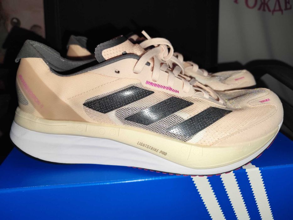 Мъжки маратонки  ADIDAS ADIZERO BOSTON 11  Оригинален ПРО модел  EU45 1/3