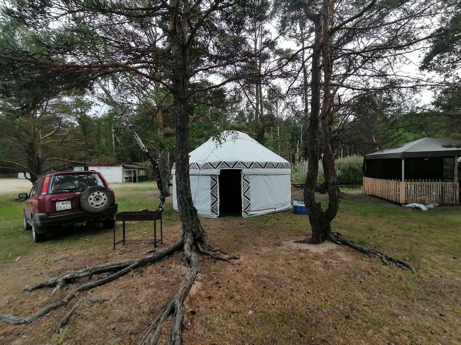 Юрта шестиканатная.