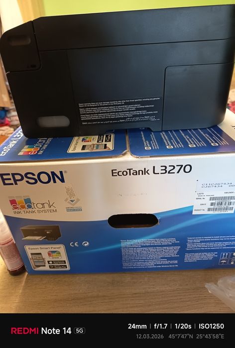Imprimanta Epson EcoTank L3270 Wifi