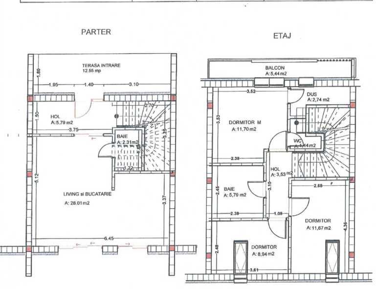Casa P+E, 3 dorm, orientare SUD | parcare subterana | Floresti | Proprietar | Negociabil