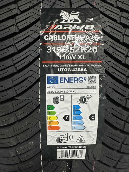 Нови Всесезонни Гуми Arivo A/S 315/35R20 110W XL НОВ DOT БОРД 3153520